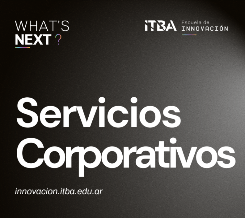 Botón de descarga del pdf "Servicios Corporativos" de What's Next 2023